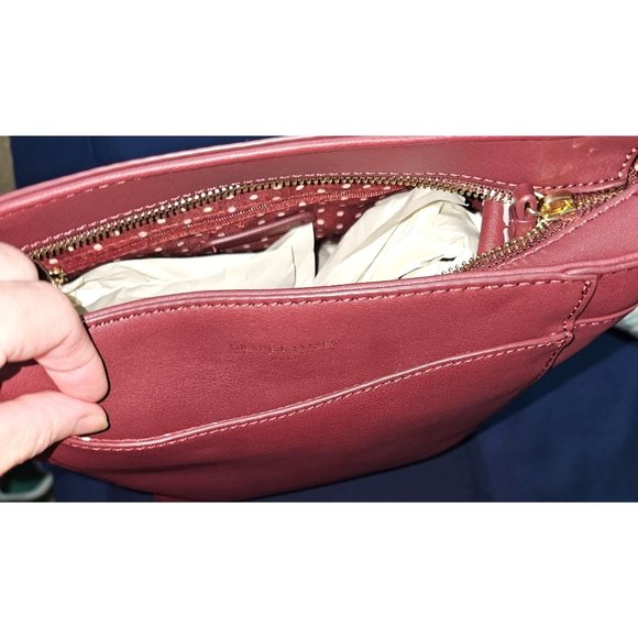 Draper James rsvp mauve large one pocketcross body‎ bag - Picture 8 of 8